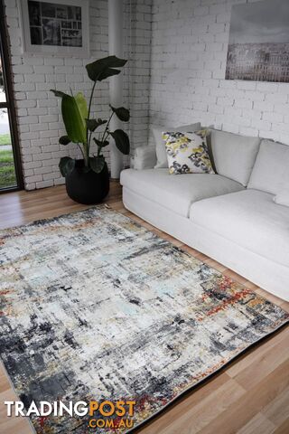 Alfa Grey Rust 200x284CM  - SHOP -CALFA3412-GREYRUST