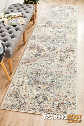 Century 911 Silver Runner Rug 400X80CM - CEN-911-SILV-400X80