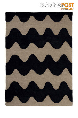 Marimekko Lokki Black 133905 Rug 350X250CM - BC-MKO-133905-350X250