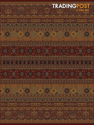 Afghan 135 Red Traditional Rug 200 x 285CM - CAFGHAN135-RED