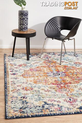 Evoke Carnival White Transitional Rug 330X240CM - EVO-254-WHI-330X240