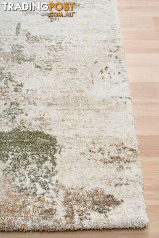 Sienna Green Cream Rug 280x380CM - EVIENNA3440B-GRNCRM