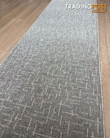 Roma Urban Mocha Cream Hallway Runner 67CM Wide 7M - 0910 Urban 03 Des.803 Mocha...
