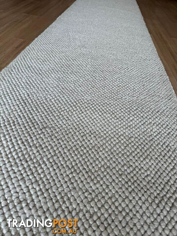 Rustica Light Beige Hallway Runner 80cm Wide 17M  - RUSTA LIGHT BEIGE 80CM