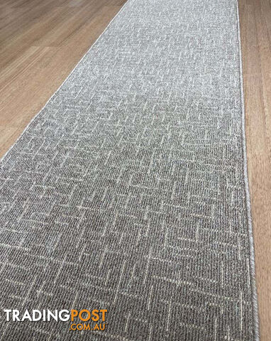 Roma Urban Mocha Cream Hallway Runner 67CM Wide 2M - 0910 Urban 03 Des.803 Mocha...