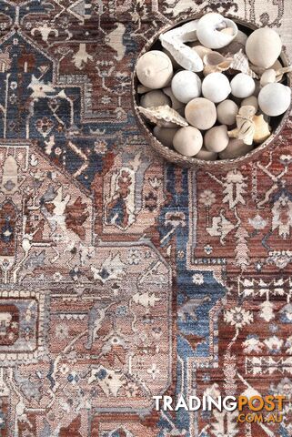 Heriz Hazelnut Traditional Rug 165 x 120CM - HRZ-HAZELNUT-165X120