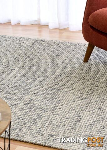 Sasha NZ Wool Blend Grey 80 X 320CM - DASHA-GREY
