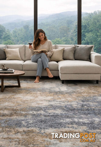 Forma 99 Blue Rug 230X160CM - FOR-99-BLUE-230X160