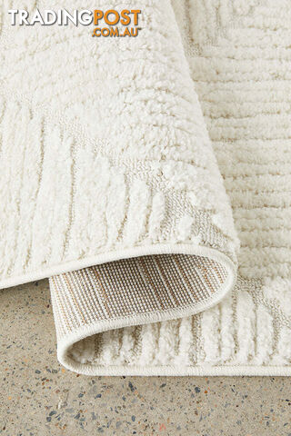 Serenade Shilo White Rug 290X200CM - SER-SHILO-WHT-290X200