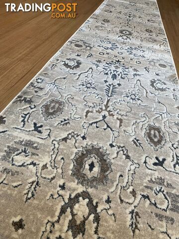 Selena Bone Hallway Runner 80CM Wide 13.5M  - SKU 5561/TU2Y