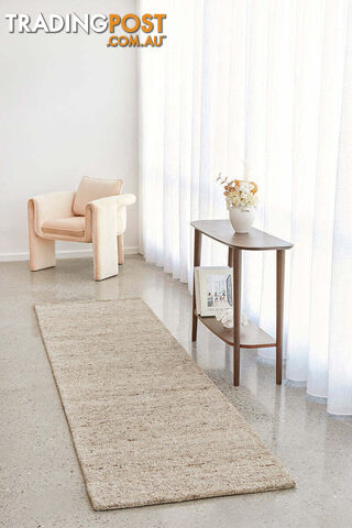 Diva Embrace Beige Runner Rug 300X80CM - CLO-EMB-BEIGE-300X80