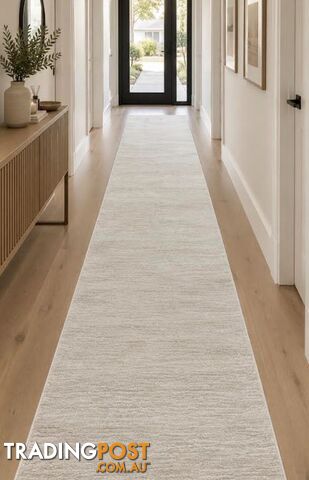 Nori Ivory Hallway Runner 80CM Wide 4.5M