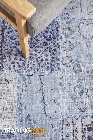 Illusions 121 Denim Rug 300X80CM - ILU-121-DENIM-300X80