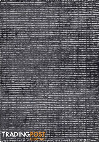 Hampton Charcoal White Rug 300 x 400 CM  - Hampton-Charcoal-White