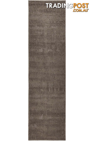 Haven Aliya Mocha Runner Rug 400X80CM - HVN-ALIYA-MOCHA-400X80
