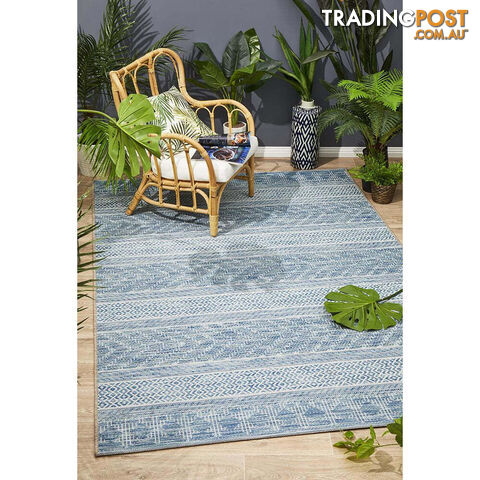 Terrace Urban Rug Blue 400X300CM  - TER-5505-BLU-400X300