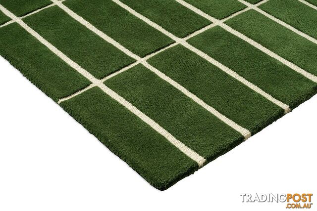 Marimekko Tiiliskivi Green 132907 Rug 350X250CM  - BC-MKO-132907-350X250 - photo 5 of 8