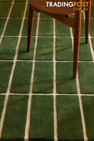 Marimekko Tiiliskivi Green 132907 Rug 350X250CM - BC-MKO-132907-350X250 - photo 3 of 8