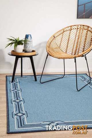 Seaside 6666 Blue Rug 220X150CM - SSD-6666-BLU-220X150