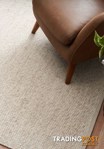 Lani Beige NZ Wool 200 x 290CM - CPARKLANE-BEIGE