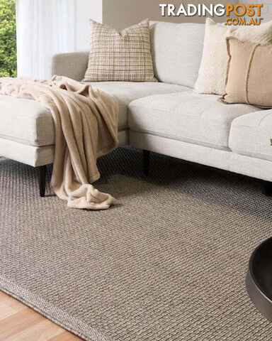 Lara Taupe Grey Non Slip Rug 280x 380CM - ESOLARA80089-TAUPE-GREY