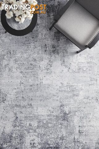 Illusions 156 Silver Rug 200X80CM - ILU-156-SILVER-200X80