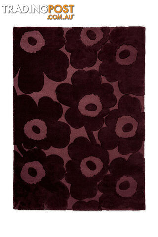 Marimekko Unikko Burgundy 132200 Rug 240X170CM - BC-MKO-132200-240X170