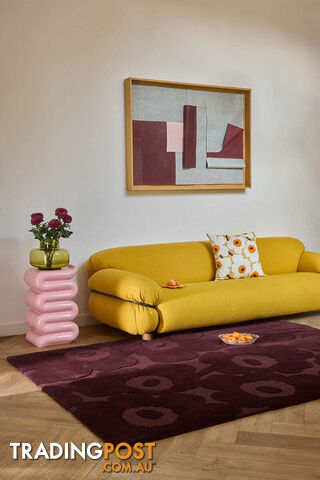 Marimekko Unikko Burgundy 132200 Rug 240X170CM  - BC-MKO-132200-240X170 - photo 2 of 7