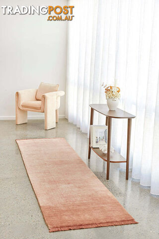 Diva Pink Runner Rug 300X80CM - CLO-KIN-BLUSH-300X80