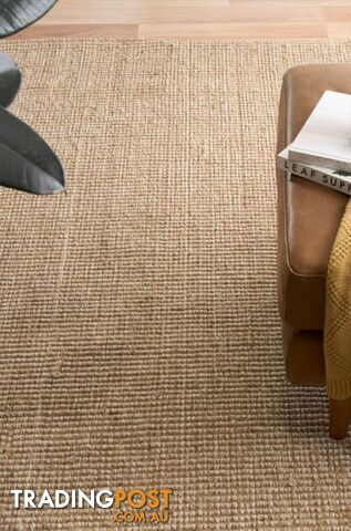 Waves Natural Jute Rug 155 x 225CM - BWAVES-NATURAL