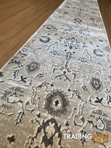 Selena Bone Hallway Runner 80CM Wide 10.5M  - SKU 5561/TU2Y