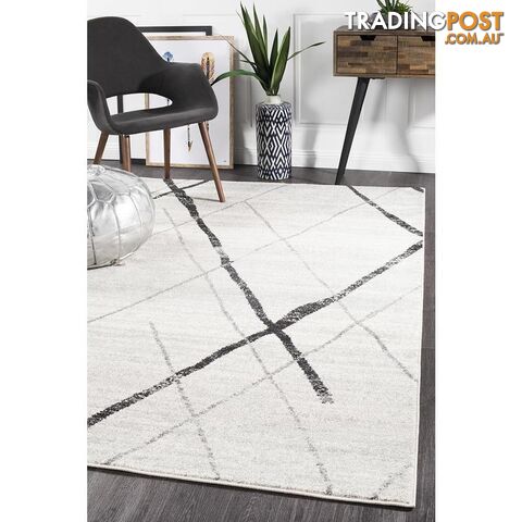 Oasis 452 Grey Contemporary Rug 300X80cm - OAS-452-GREY-300X80
