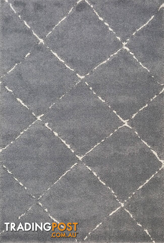 Luana 4 Grey Ivory Rug 160 x 230CM - BLUANA4155-GREYIVORY