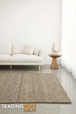 Diva Embrace Stone Rug 400X300CM - CLO-EMB-SILVER-400X300