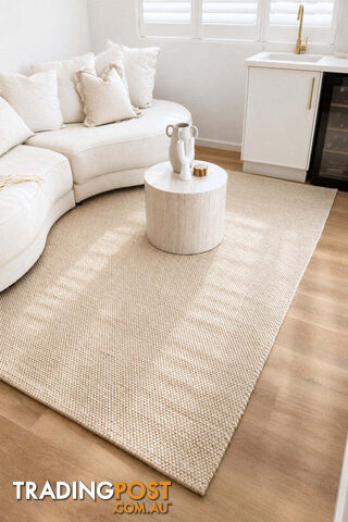 Allure Wheat Mist Wool Rug 155x225cm - ALL-WHEAT-MIST-155X225