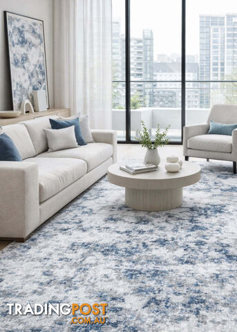 Venue Blue Rug 80x300cm - AVENUE-34025-6151-80X300