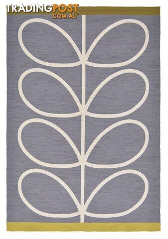 Giant Linear Stem Slate Outdoor Rug 230 x 160CM  - BC-OK-460605-230X160