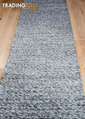 Lani Dark Grey Hallway Runner 80CM Wide 13.5M - Park Lane Dark Grey 80cm Runner