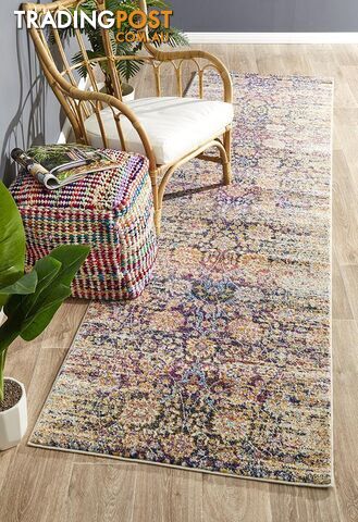 Mirage Zolan Transitional Multi Runner Rug 400X80CM  - MIR-360-MUL-400X80