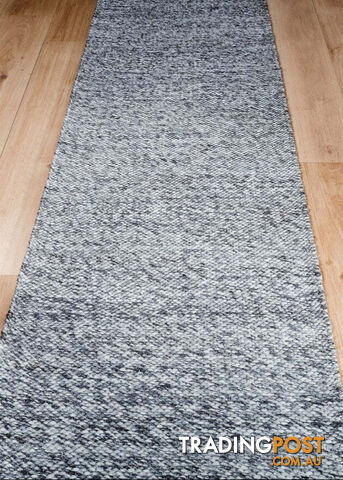 Lani Dark Grey Hallway Runner 80CM Wide 10M - Park Lane Dark Grey 80cm Runner