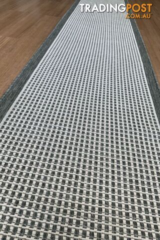 Chino 2822 Green Linen Hallway Runner Non-Slip 80CM 15M - photo 2 of 6