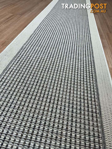 Chino 2822 Taupe Linen Hallway Runner Non-Slip 67CM Wide 14.5M - Chino 2822...