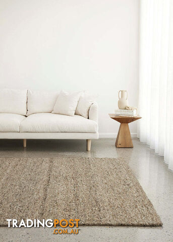 Diva Embrace Stone Rug 230X160CM - CLO-EMB-SILVER-230X160