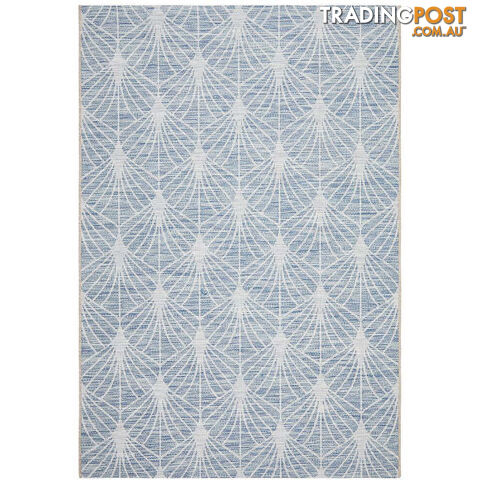 Terrace Fern Trellis Rug Blue 230X160CM - TER-5502-BLU-230X160 - photo 2 of 13