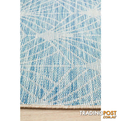 Terrace Fern Trellis Rug Blue 230X160CM  - TER-5502-BLU-230X160 - photo 5 of 13