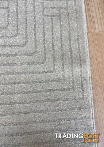 Summit Maze Beige Hallway Runner 80cm Wide 1M - Ozlo- Beige- 7606506 - photo 3 of 6