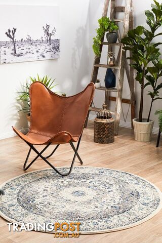 Evoke Mist White Transitional Round Rug 150X150CM - EVO-251-WHI-150X150 - photo 2 of 9