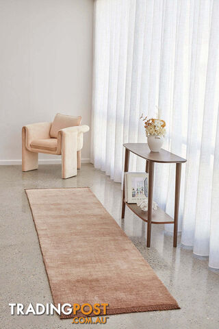 Diva Mocha Mousse Runner Rug 300X80CM - CLO-KIN-MOCHA-300X80