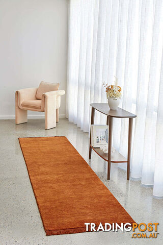 Diva Paprika Runner Rug 300X80CM - CLO-KIN-PAPRIKA-300X80