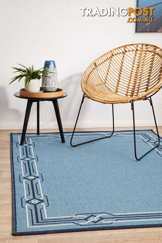 Seaside 6666 Blue Rug 280X190CM - SSD-6666-BLU-280X190